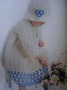 DALE OF NORWAY #183 BABY 0 3YRS CHRISTENING KNITTING  