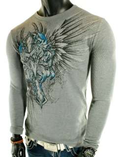 NWT MMA ELITE ROAR OF THE MONARCHY GRAY THERMAL TATTOO EXPRESS UFC 