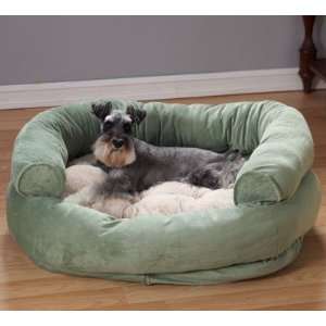  Baileys Plushest Pet Bed Lounger ( Green Apple ) Pet 