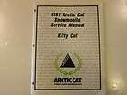1991 Arctic Cat Kitty Kat Snowmobile Service Manual Catalog LOTS More 