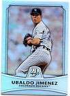 2010 BOWMAN PLATINUM UBALDO JIMENEZ  