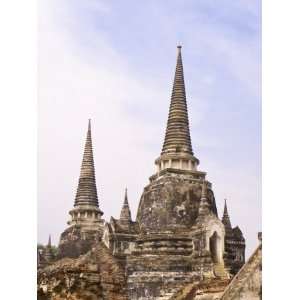 Phra Vihan Luang in Wat Phra Si San Phet, Ayutthaya, Thailand 