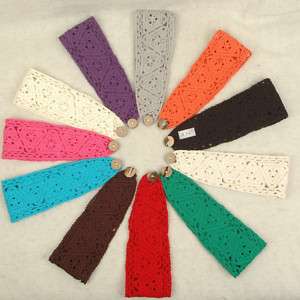 Pick Crochet Cotton Headband Head Wrap Pattern  D  