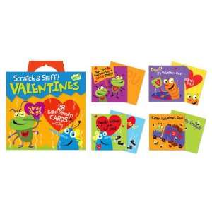  Stinky Bugs Scratch & Sniff Valentines Toys & Games
