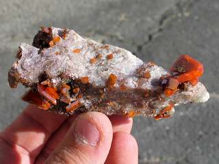 Wulfenite, Red Cloud Mine, Arizona  