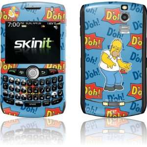  Homer DOH skin for BlackBerry Curve 8330 Electronics