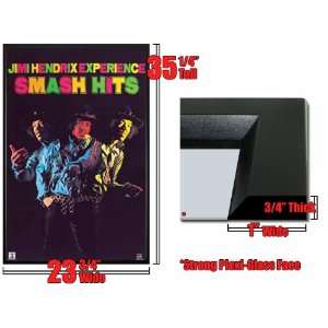  Framed Jimi Hendrix Poster Smash Hits Rock Fr8087