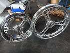 Arlen Ness Battistini 21 x 2.15 & 18 x 5.5 Chrome Wheel Set Harley 