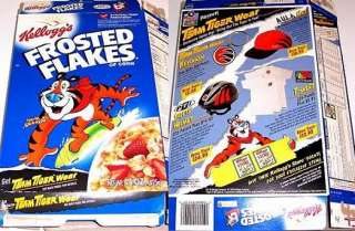 1997 Frosted Flakes Cereal Box jj122  