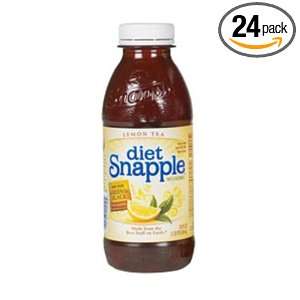 Snapple Diet Lemon Tea, 20 Ounce Bottles Grocery & Gourmet Food