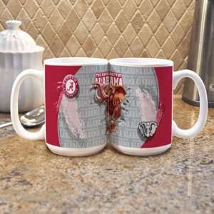 Alabama Crimson Tide NCAA 15oz. White Searle Mug (Single Mug)  
