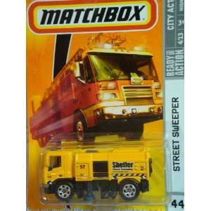  Matchbox City Action Series Street Sweeper #44 Detailed 