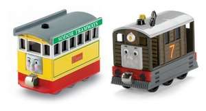 Thomas the Train Take n Play Toby and Flora Two pack  