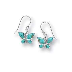  Boma Turquoise Butterfly Earrings Boma Natural Stones 