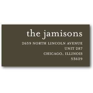  Return Address Labels   Cooing Charm Dark Gray By 