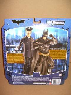 MOC Mattel DC UNIVERSE Batman LEGACY EDITION DARK KNIGHT & JOKER Honor 