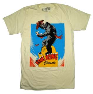 King Kong Classic Empire State Building Movie T Shirt Tee  