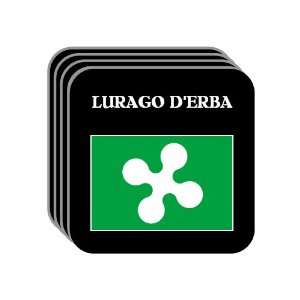   Region, Lombardy   LURAGO DERBA Set of 4 Mini Mousepad Coasters