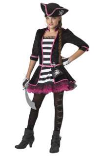 High Seas Pirate Tween Halloween Costume  