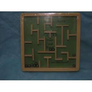    Mass Confusion Hand Crafted Hardwood Maze Puzzle Game Toys & Games