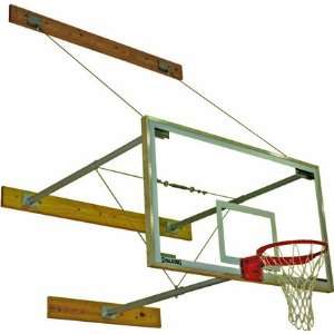  Wall Braced Adjustable Basketball Backstops (40 through 