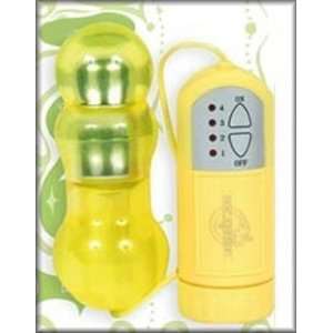   Waterproof Vibrating Massager   Light Yellow