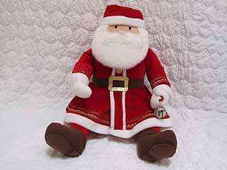 Hallmark Polar Express Christmas Talking Santa Plush  