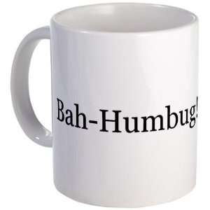 Bah Humbug Christmas Mug by  