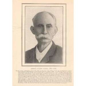  1905 Print Cuban General Maximo Gomez 