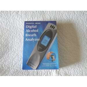  Digital Alcohol Breath Analyzer Sharper Image Bt 302  
