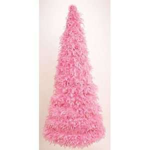  Feather Tree Pink 7 Foot   Hand Crafted Health & Personal 