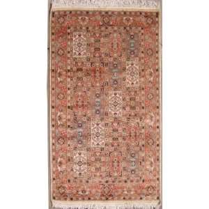  Persian Bakhtiari Area Rug with Silk & Wool Pile    a 3x5 Small Rug 