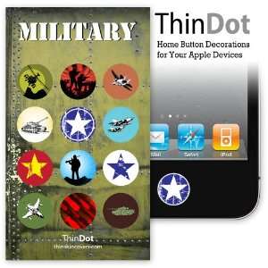  ThinDot Home Button Decals for iPad, iPhone and iPod Touch 