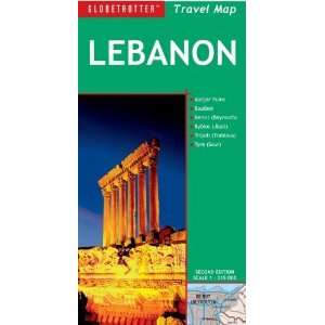  Lebanon Travel Map, 2nd (Globetrotter Travel Map) [Map 