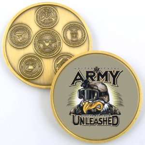  ARMY UNLEASHED PHOTO CHALLENGE COIN YP614 
