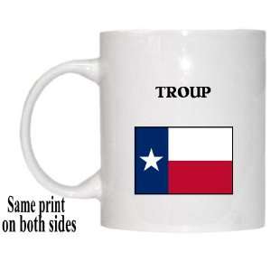  US State Flag   TROUP, Texas (TX) Mug 