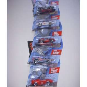Hot Wheels Racer 5 pack Mach 5,with Spear Hooks Prince Kabala with Sae 