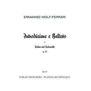  Introduzione e Balletto Musical Instruments