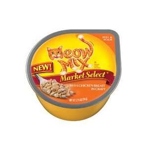  Meow Mix Market Select with Chicken Breast in Gravy Cat 