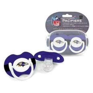  Baltimore Ravens Pacifier   2 Pack Baby
