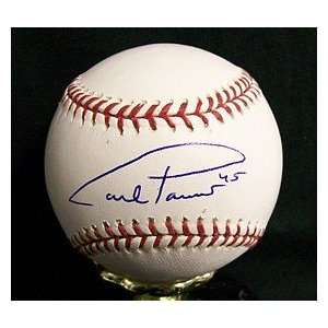  Carl Pavano Autographed Baseball   Autographed Baseballs 