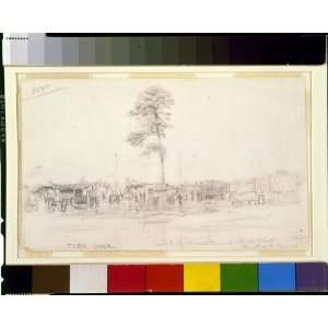    Camp of Hawkins Zouaves. Newport News. 1861