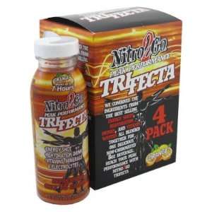  Nitro 2 Go Trifecta 8 oz. (4 Pack) Orange Health 