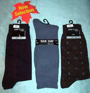 Mens Dress Cotton Classics Trouser Socks Sz 10 13  