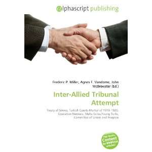  Inter Allied Tribunal Attempt (9786132835222) Books