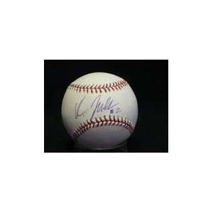 Kenji Johjima Autographed Ball   Autographed Baseballs 