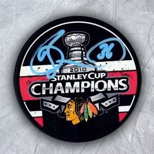 Dave Bolland Chicago Blackhawks Autographed/Hand Signed 2010 Stanley 