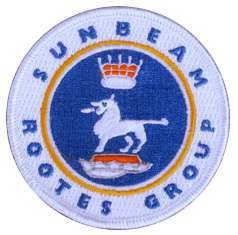 SUNBEAM ROOTS GROUP   TIGER, ALPINE EMBROIDERED PATCH  