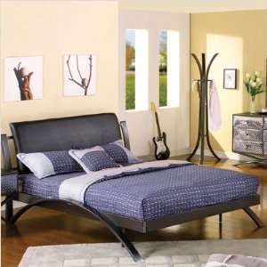  Bundle 77 Metro Bed in Charcoal Metal (6 Pieces) Size 