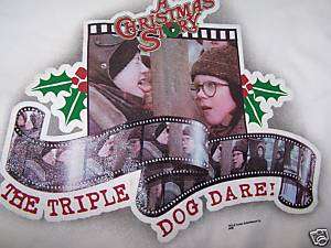 New Triple Dog Dare A Christmas Story Medium T shirt  